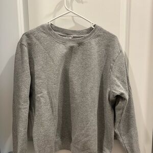 Gray Crewneck Sweatshirt